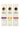 Three boxes of 'Bee Inspired' honey sticks with different flavors on a white background.