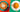 a picture of a cup of coffee on the left and a cup of Full Moon Tea on the right with colorful backgrounds