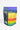 Colorful tea package with text and graphics on a white background