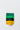 Tea package with green, yellow, and black design on a white background