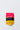 Tea package with red, black, and yellow design on a white background