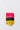 Tea package with red, black, and yellow design on a white background