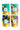 Four colorful packages of Full Moon Tea with different flavors on a white background.