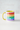 White mug with pride rainbow and the words Be Gay, Drink Tea, Fight Fascism on a white counter with a white background