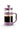 A lavender purple French press loose leaf tea maker shown on a clean white background.